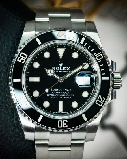 2019 Rolex Submariner Date 40MM Black Dial Oyster Bracelet (116610LN)