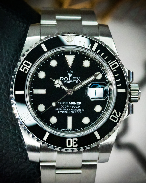 2019 Rolex Submariner Date 40MM Black Dial Oyster Bracelet (116610LN)