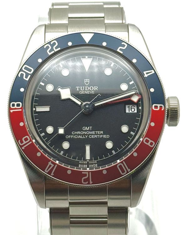 2022 Tudor Black Bay GMT "Pepsi" 41MM Black Dial Steel Bracelet (79830RB)