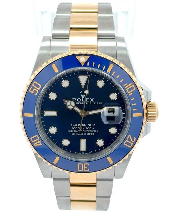 2025 Rolex Submariner Date "Bluesy" 41MM Blue Dial Two-Tone Oyster Bracelet (126613LB)
