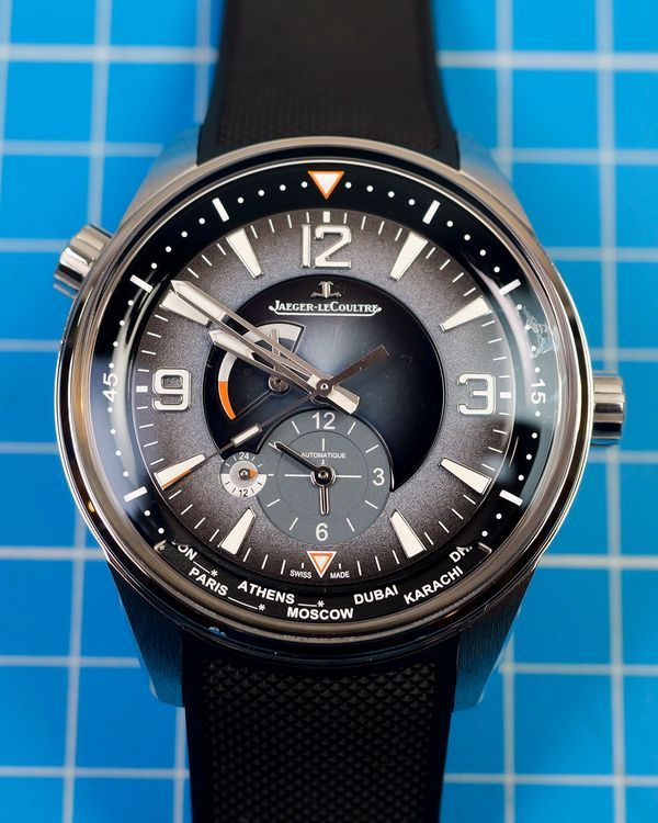 2024 Jaeger-LeCoultre Polaris Geographic 42MM Grey Dial Rubber Strap (Q9078640)