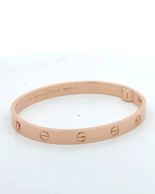 2026 Cartier Love Classic Bracelet 16CM Rose Gold (Love)