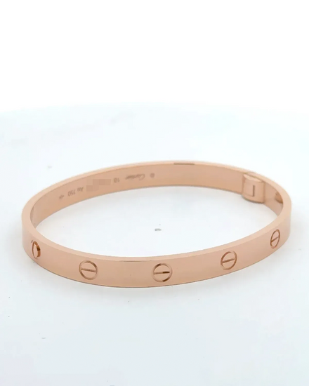 2026 Cartier Love Classic Bracelet 16CM Rose Gold (Love)