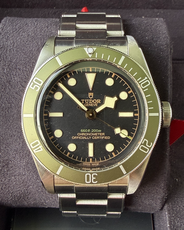 No Reserve - 2023 Tudor Black Bay "Harrods" 41MM Black Dial Steel Bracelet (79230G)