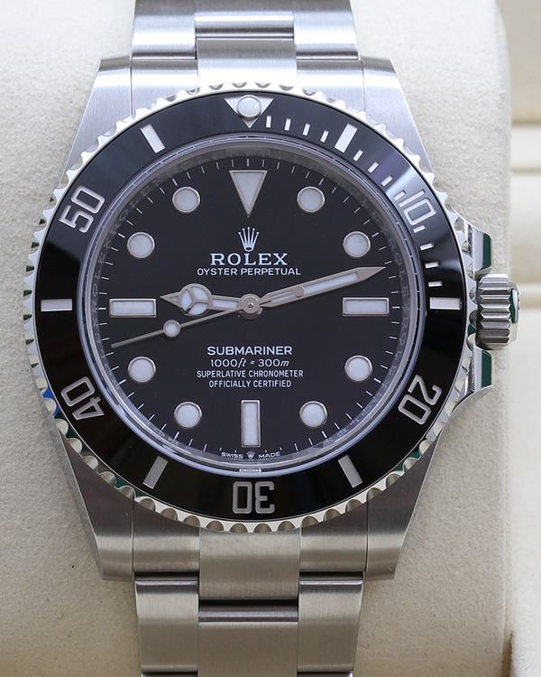 2026 Rolex Submariner No-Date 41MM Black Dial Oyster Bracelet (124060)