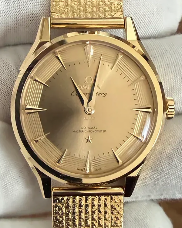 2026 Omega Constellation Observatory 39.4 mm Gold Dial Yellow Gold Bracelet (140.50.39.21.99.001)
