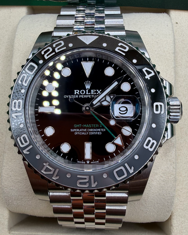 2026 Rolex GMT-Master II “Bruce Wayne” 40MM Black Dial Jubilee Bracelet (126710GRNR)