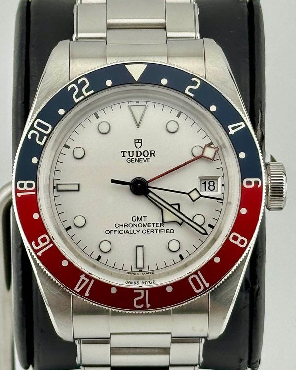 2023 Tudor Black Bay GMT "Pepsi" 41MM White Dial Steel Bracelet (79830RB)