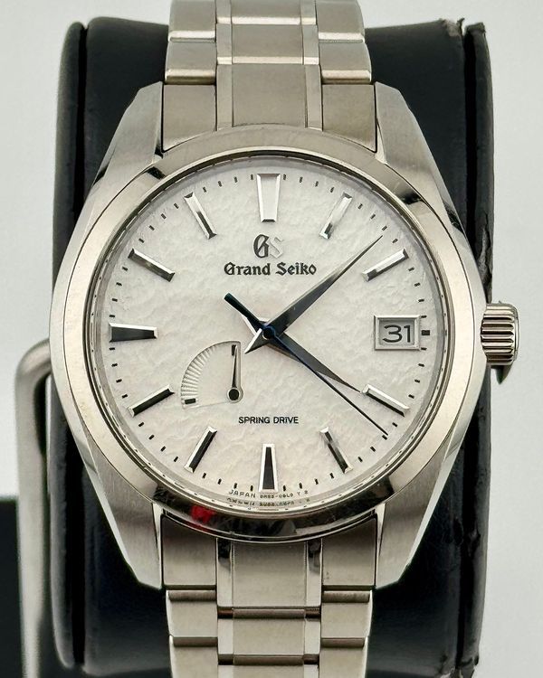2022 Grand Seiko Heritage "Snowflake" 41MM White Dial Titanium Bracelet (SBGA211)