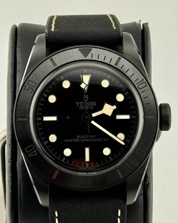 2024 Tudor Black Bay 41MM Black Dial Leather Strap (79210CNU)