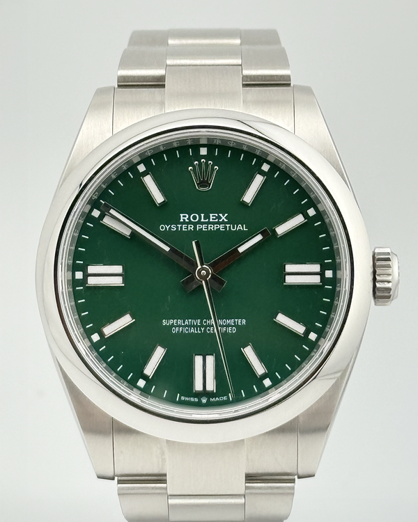 2026 Rolex Oyster Perpetual 41MM Black Dial Oyster Bracelet (134300)