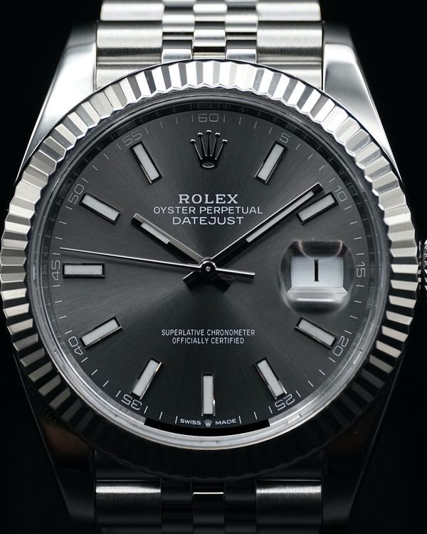 2025 Rolex Datejust 41MM Black Dial Jubilee Bracelet (126334)