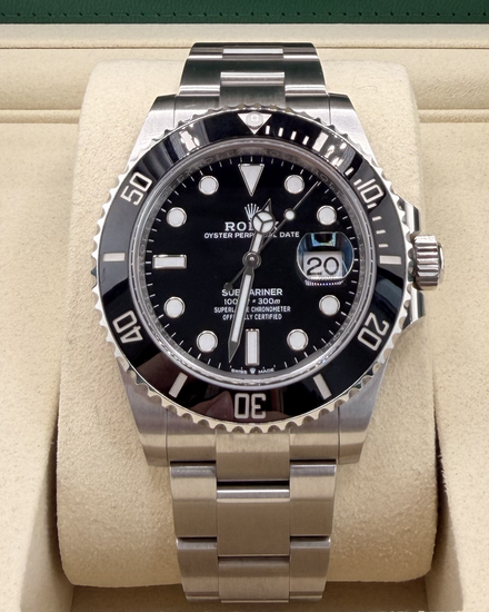 No Reserve - 2026 Rolex Submariner Date 41MM Black Dial Oyster Bracelet (126610LN)