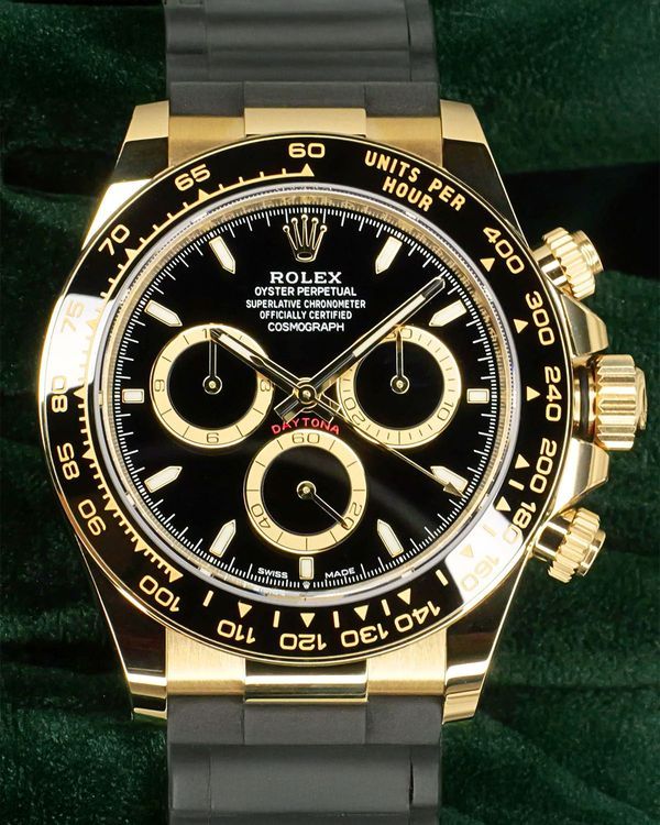 2026 Rolex Cosmograph Daytona 40MM Black Dial Oysterflex Strap (126518LN)