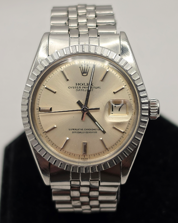 1986 Rolex Datejust 36MM Beige Dial Jubilee Bracelet (1601)