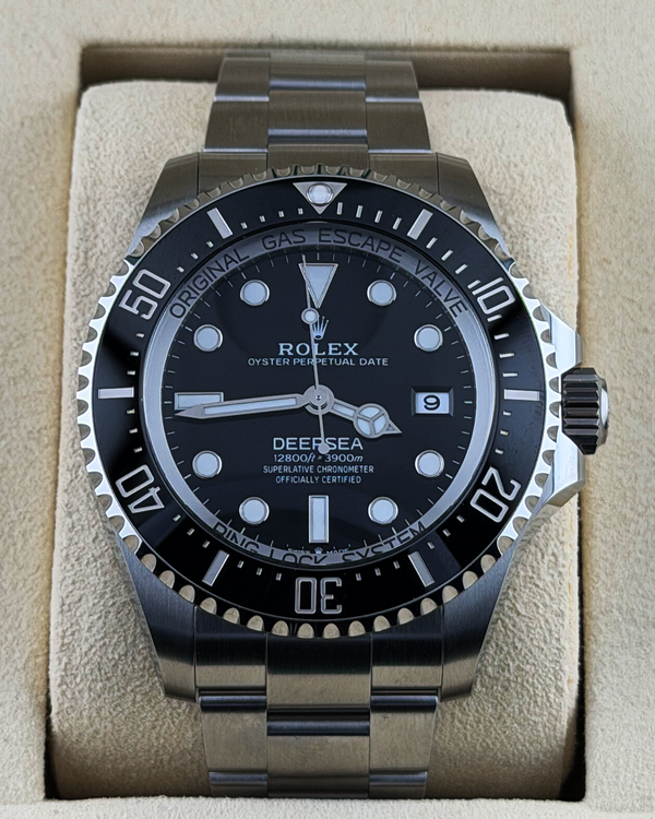 2026 Rolex Sea-Dweller Deepsea "James Cameron" 44MM Black Dial Oyster Bracelet (126660)