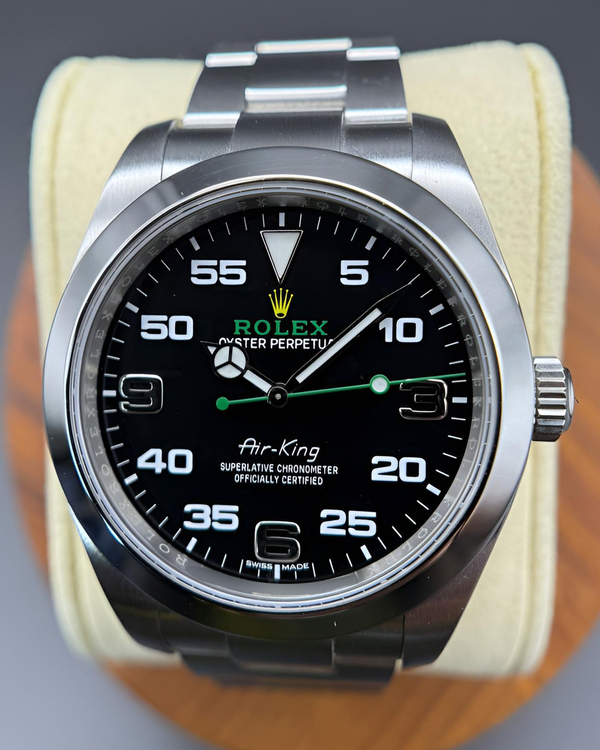 2020 Rolex Air-King 40MM Black Dial Oyster Bracelet (116900)