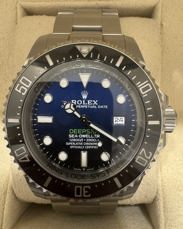 2020 Rolex Sea-Dweller Deepsea "James Cameron" 44MM Black Dial Oyster Bracelet (126660)