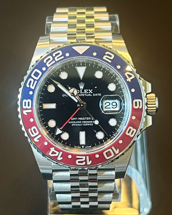 2019 Rolex GMT-Master II "Pepsi" 40MM Black Dial Jubilee Bracelet (126710BLRO)