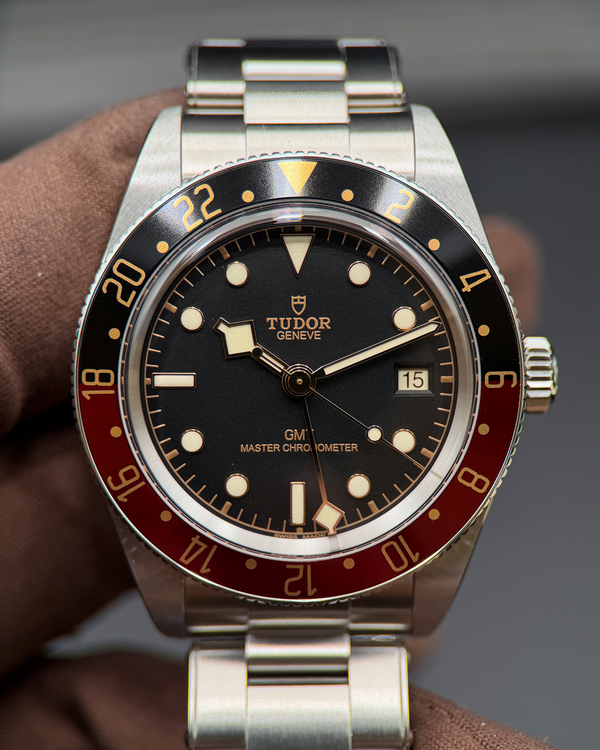 2025 Tudor Black Bay 58 GMT "Coke" 39MM Black Dial Steel Bracelet (7939G1A0NRU)