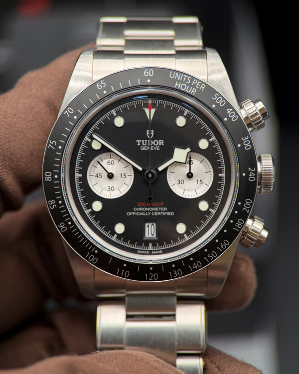 2024 Tudor Black Bay Chrono 41MM Black Dial Steel Bracelet (79360N)