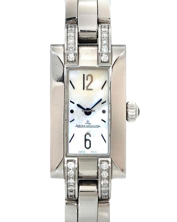 2011 Jaeger-LeCoultre Idéale 17MM Quartz Mother of Pearl Dial Steel Bracelet (460.8.08)