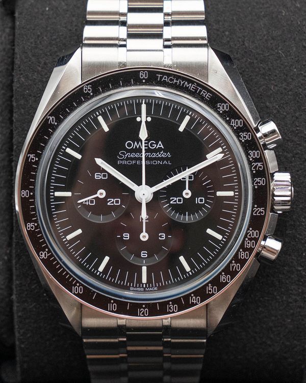 Omega Speedmaster Professional Moonwatch 42MM Black Dial Steel Bracelet (310.30.42.50.01.002)