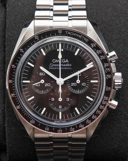 Omega Speedmaster Professional Moonwatch 42MM Black Dial Steel Bracelet (310.30.42.50.01.002)