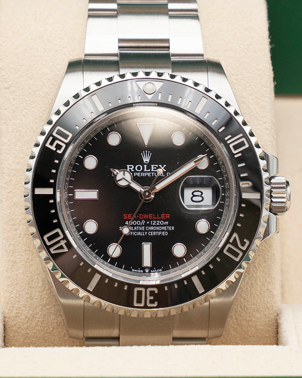 2025 Rolex Sea-Dweller "Red Letters 50th Anniversary" 43MM Black Dial Oyster Bracelet (126600)
