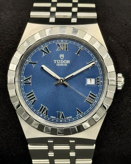 2021 Tudor Royal 38MM Blue Dial Steel Bracelet (28500)