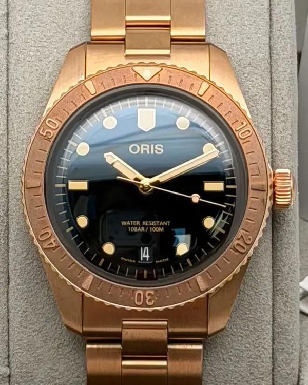 2026 Oris Divers 38MM Black Dial Steel Bracelet (01 733 7771 3154-07 8 19)