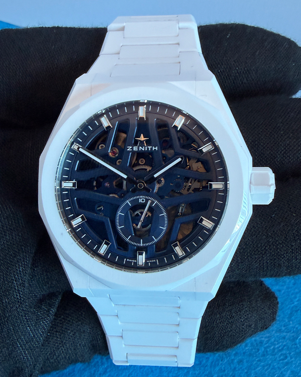 2025 Zenith Defy Skyline 41MM Skeleton Dial Ceramic Bracelet (49.9301.3620/79.I001)
