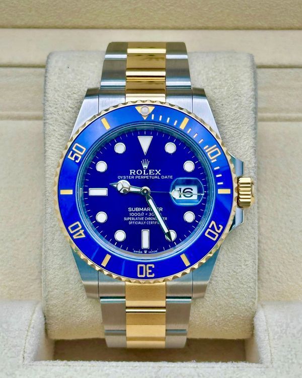 2023 Rolex Submariner Date "Bluesy" 41MM Blue Dial Two-Tone Oyster Bracelet (126613LB)