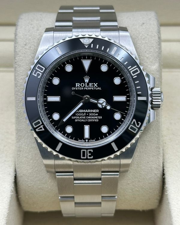 2025 Rolex Submariner No-Date 41MM Black Dial Oyster Bracelet (124060)