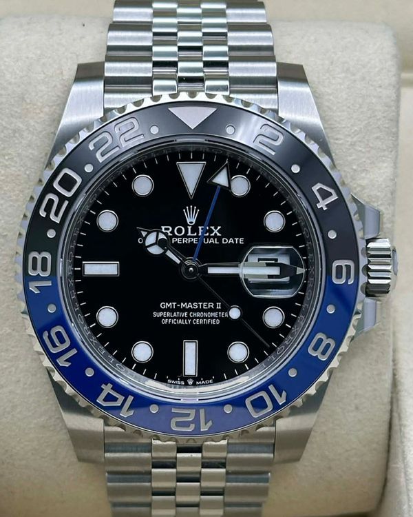 2026 Rolex GMT-Master II "Batgirl" 40MM Black Dial Jubilee Bracelet (126710BLNR)