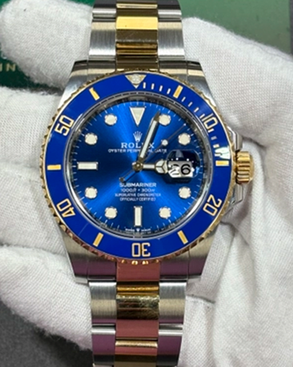 2023 Rolex Submariner Date "Bluesy" 41MM Blue Dial Two-Tone Oyster Bracelet (126613LB)