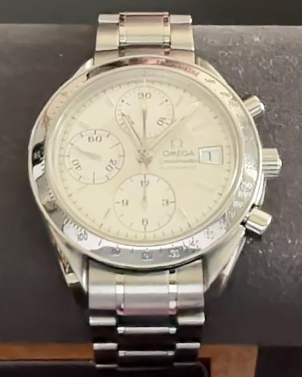 Omega Speedmaster Date 39MM Silver Dial Steel Bracelet (3513.30.00)