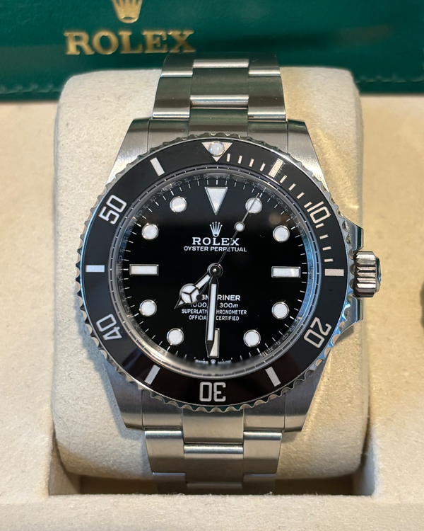 2025 Rolex Submariner No-Date 41MM Black Dial Oyster Bracelet (124060)