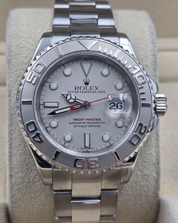2003 Rolex Yacht-Master 40MM Silver Dial Oyster Bracelet (16622)