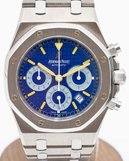 Audemars Piguet Royal Oak Chronograph "City of Sails" 41MM Blue Dial Steel Bracelet (25860ST.OO.1110ST.04)