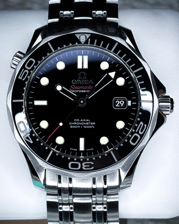No Reserve - 2019 Omega Seamaster Diver 300M 41MM Black Dial Steel Bracelet (212.30.41.20.01.003)