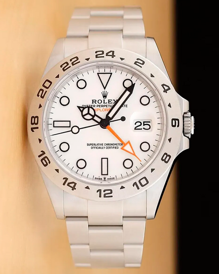 2024 Rolex Explorer II "Polar" 42MM White Dial Oyster Bracelet (226570)