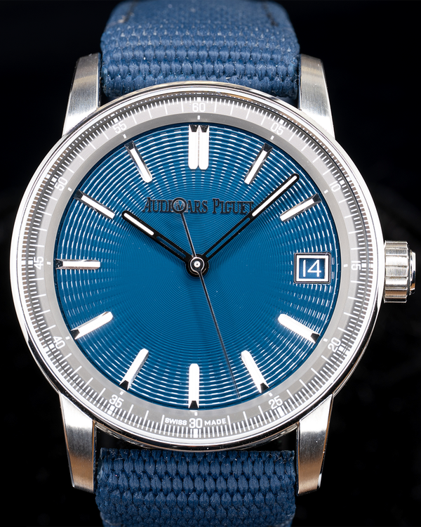 2024 Audemars Piguet Code 11.59 41MM Blue Dial Rubber Strap (15210ST.OO.A348KB.01)