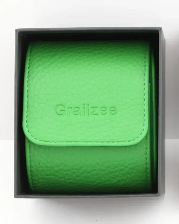 No Reserve - Limited Edition 1/2 Grailzee Green Leather Watch Roll