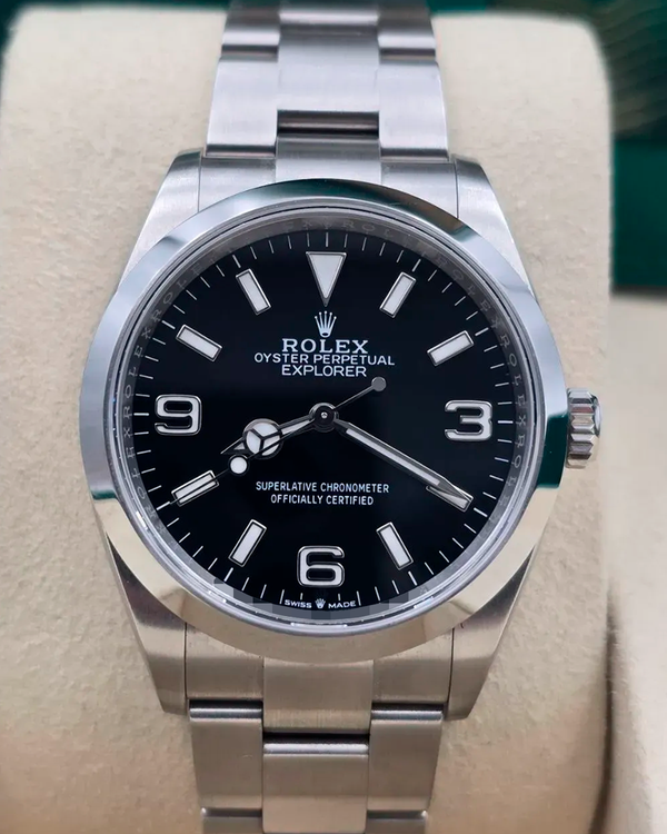 2025 Rolex Explorer 36MM Black Dial Oyster Bracelet (124270)