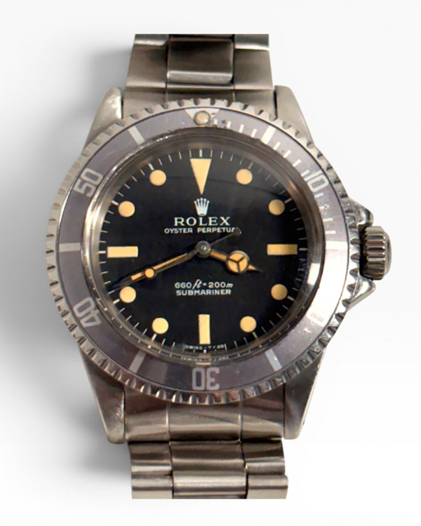 Rolex Submariner No-Date 40MM Black Dial Oyster Bracelet (5513)