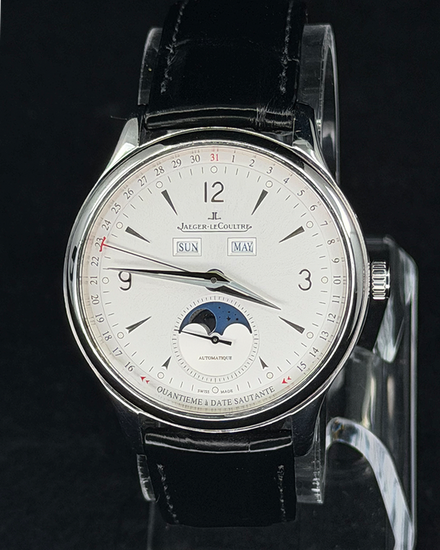 2021 Jaeger-LeCoultre Master Calendar 40MM Silver Dial Leather Strap (Q4148420)