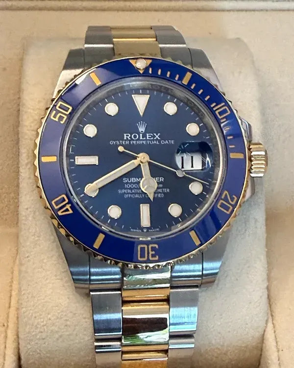 2023 Rolex Submariner Date "Bluesy" 41MM Blue Dial Two-Tone Oyster Bracelet  (126613LB)
