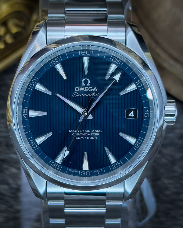 2025 Omega Seamaster Aqua Terra 150M 41.5MM Blue Dial Steel Bracelet (231.10.42.21.03.003)