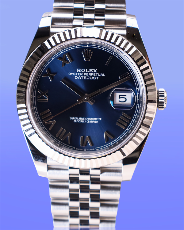 2026 Rolex Datejust 41 Blue Dial Jubilee Bracelet (126334)